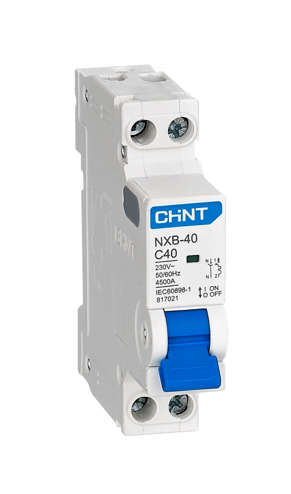 Disjoncteur unipolaire + neutre 1P+N 20A Courbe C 4,5kA