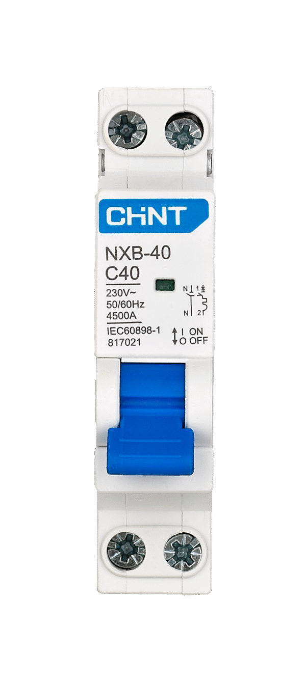 Disjoncteur unipolaire + neutre 1P+N 20A Courbe C 4,5kA – Image 2